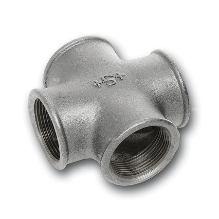 Czwórnik SANHA 180# żeliwo ocynk 2 1/2'', GW