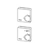 Termostat pokojowy 220V/termiczne sprzężenie zwrotne/z wyłącznikiem