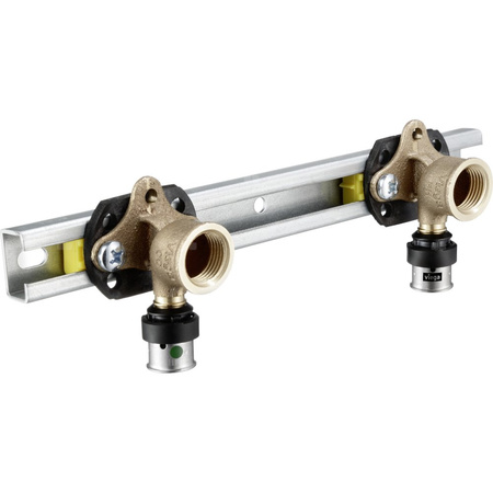 Przyłącze grzejnika VIEGA 6741 brąz 16mm x 1/2''