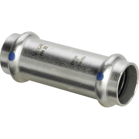 Mufa VIEGA 23155LF, stal nierdzewna / stal nierdzewna, 22 mm (mz x mz)