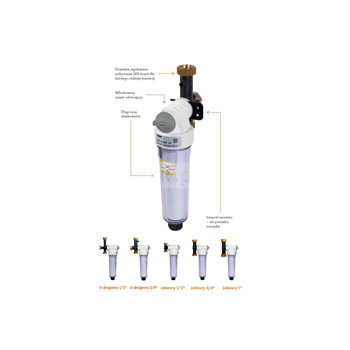 Urządzenie dozujące EasyPhos, przyłącze 3/4'', liniowe