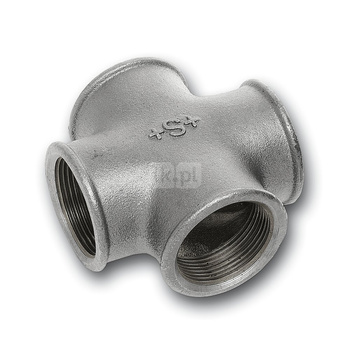 Czwórnik SANHA 180# żeliwo ocynk 1/4'', GW