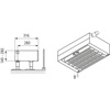Konwektor Kermi V-Kon S Typ55 BH140x316x600mm QN1078, weiß, 6 bar, o. Abd., Vent. re