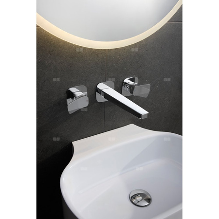 MALAGA CHROM bateria umywalkowa podtynkowa 3-otworowa