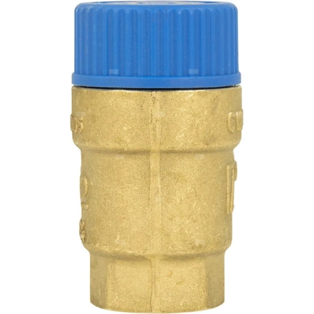 Zawór bezpieczeństwa AFRISO MSW sprężynowy mosiądz 10 bar GW x GW 1/2'' x 3/4''