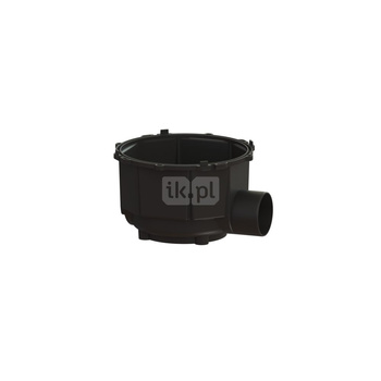 Częśc denna z odpływem bocznym DN 150, system400