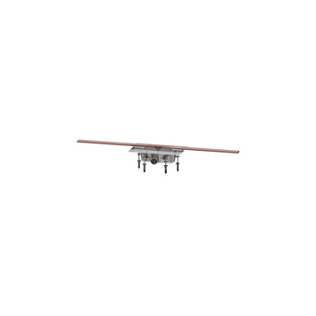Linearis Infinity 90 Syfon z zamknięciem wodnym 50 mm, Szczotkowana powierzchnia - miedź, 1200 mm