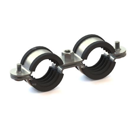 Obejma mocująca podwójna NICZUK NUDG 15-18 mm 3/8 (pasywacja)