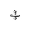 Czwórnik VIEGA 1748 stal szlachetna, 28 mm x 28 mm x 15 mm x 15 mm, mz x mz x mz x mz