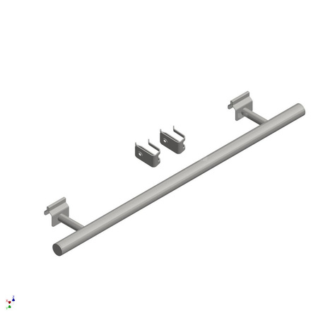 Kermi wieszak na ręczn. grzejn. płytowe długość 800 mm, chromowy