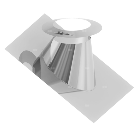 Przejście dachowe 26-35st. aluminiowe z kołnierzem fi180mm