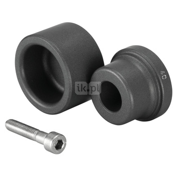 Króciec, tuleja, śruba fi 40 mm, Zestaw REMS