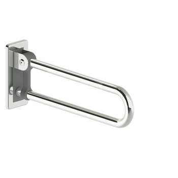 Poręcz ścienna Koło Lehnen Concept Pro, uchylna, L85cm, stal nierdzewna gładka