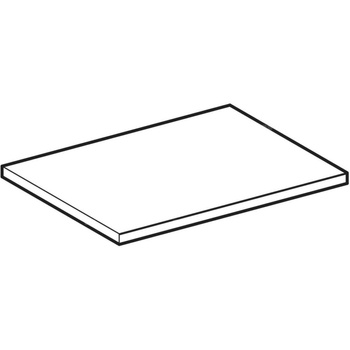 Półka Koło Rekord do szafki pod umywalkę kompaktową 50 cm, biała