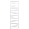 Grzejnik Zehnder Kazeane RK-100-060 - 600 mm, kolor Code 0557 Black Matt, złącze S012, konsole ścienne towel radiator, ilość zestawów naściennych 4