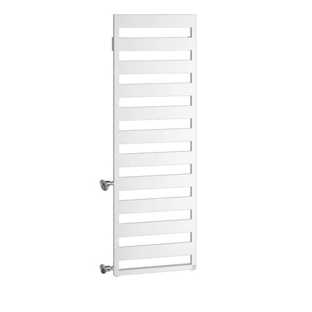 Grzejnik dekoracyjny Kermi Casteo-D 1261x600x30 biały, prawy, rozstaw przyłączy 900