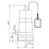 Pompa zanurzeniowa do ścieków WILO Initial Drain 16-11 PP 1 x  230 V, moc 2.1 W 50 Hz