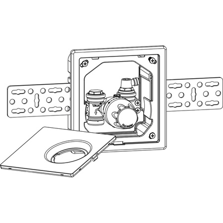 Podtynkowy regulator ogrzewania Multibox Mini DX