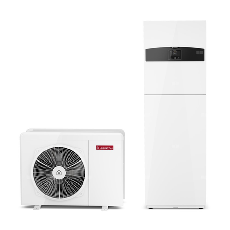 Pakiet - Pompa ciepła powietrzna powietrze-woda monoblok ARISTON NIMBUS COMPACT M NET R32 3.5 kW 230 V + Moduł naścienny Sensys Net z łącznością Wi-Fi