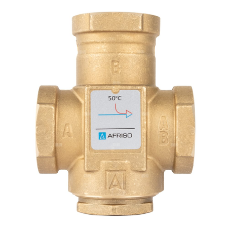 Zawór bezpieczeństwa AFRISO ATV 554 mosiądz GW x GW 1 1/4''