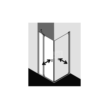 Kermi Drzwi wah. Raya 1NR 0830x 2000 780-810 SIMG ESG Clean