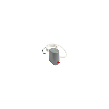 Siłownik termoelektryczny bezprądowo zamknięty z mikroprzełącznikiem (kabel 4x1,5m) NC 24V