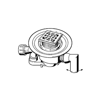 Advantix-odpływ łazienkowy nr wzoru 4911.6 DN: 50