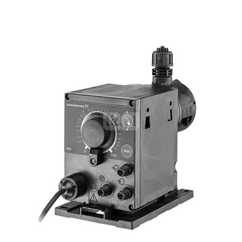 Pompa dozująca GRUNDFOS DDE 15-4 P-PVC/E/C-X-31U2U2FG tworzywo sztuczne wzmocnione włóknem, maksymalna wydajność 15 l/h, pobór mocy silnika 19 W