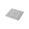 Kratka VIEGA 49335 kwadratowa ze stalowai nierdzewnej 143x143mm do wpustu