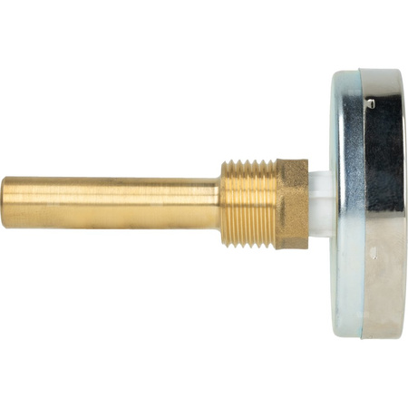 Termometr bimetaliczny AFRISO BiTh fi 63 mm 0…120'C tuleja 63 mm połączenie ax