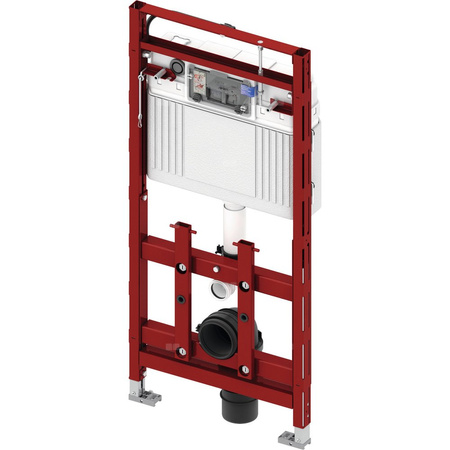 Stelaż podtynkowy do WC TECE lux, 1120 x 500 x 180 mm, regulowana wysokość, ze spłuczką