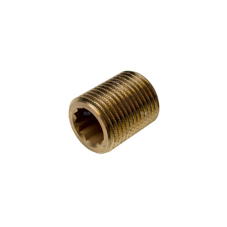 Nypel SANHA PURAFIT 3531, mosiądz, 3/4'' (GZ)