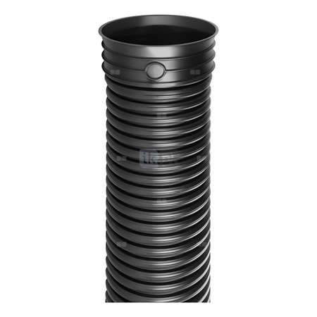 Rura karbowana PP MAGNAPLAST MCEM 600 mm x 6000 mm SN10, z kielichem, bez uszczelki