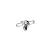 Przyłącze grzejnika VIEGA 6723 brąz 16mm x 1/2''
