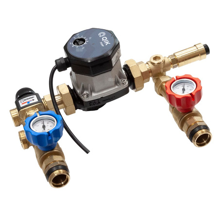 Układ mieszający QIK 20-43st C z pompą QIK Kv 1,6