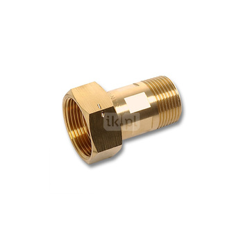 Śrubunek SANHA 604 trzyczęściowy, mosiądz, 3/4'' x 1'' (GZ x nz)