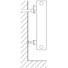 Ściana grzewcza Kermi Heizwand HHN Typ20 BH350x72x1700mm QN1098, weiß, 6bar, m. Abd, AB 12