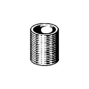 Nypel VIEGA 3531 jednoczęściowy, brąz / brąz, 1'' (gz x gz), 33 mm