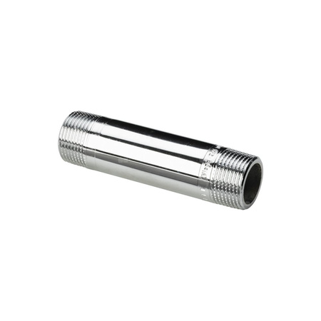 Nypel VIEGA 3530 jednoczęściowy, brąz (chromowanie) / brąz, 3/8'' (gz x gz), 80 mm