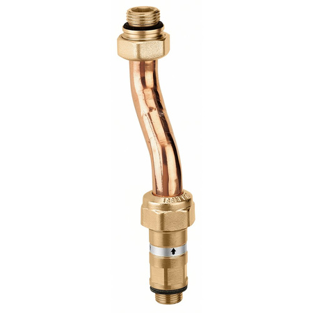 Nieosiowy zestaw obejściowy ze stałą nastawą różnicy ciśnienia 20 kPa 1/2" GZ x 3/8" GZ