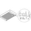Konwektor Kermi V-Kon S Typ44 BH210x255x1700mm QN3249, weiß, 6 bar, m. Abd., Vent. re