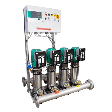 Hydrofor WILO stal nierdzewna, częstotliwość 50 Hz, max. 10 bar