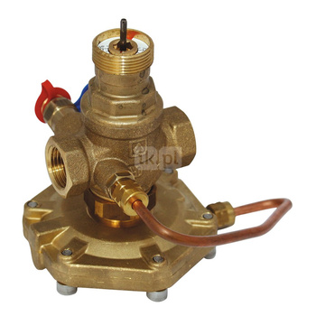 Regulator przepływu HERZ 4206 mosiądz DN 40 Gwint wewnętrzny PN16