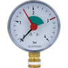 Manometr z rurką Bourdona AFRISO HZ grzewczy 0/4 bar G1/4B radialne fi 63 mm, kl. 2.5%