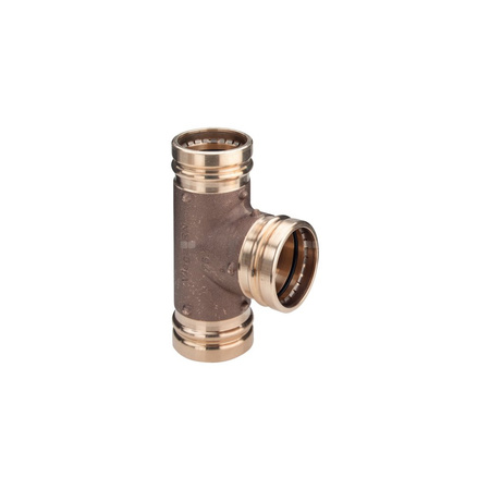 Trójnik VIEGA 2218XL brąz (stan surowy) 88.9 mm x 76.1 mm x 88.9 mm (mz x mz x mz)