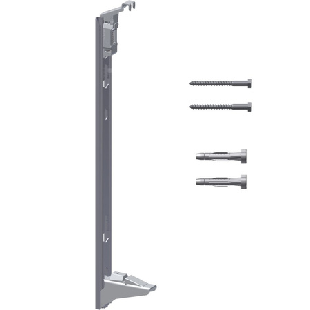 Kermi szyna ścianki wysokość 200mm Typ33 dla plan/line grzejniki płytowe 3.konsol