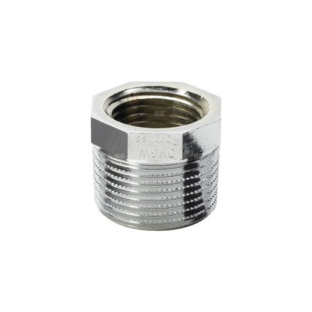 Złączka VIEGA 3241 redukcja jednoczęściowy, brąz (chromowanie) / brąz, 3/8'' x 1/4'' (gz x gw)