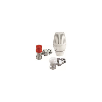 PAKIET TERMOSTATYCZNY KĄTOWY Z NASTAWĄ WSTĘPNĄ, USZCZELNIENIE TG CLIP-CLAP: R460, R401PTG, R14TG 3/4"