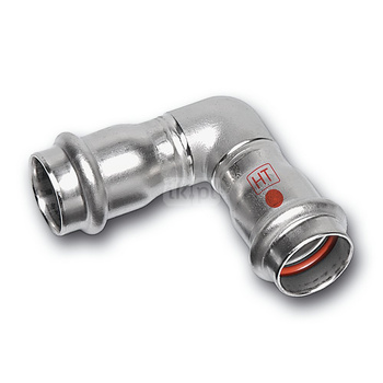 Kolano 90' SANHA NiroTherm Industry, stal nierdzewna, 22 mm (zw x zw)