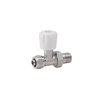 PHA-030/PEX Zawór grzejnikowy prosty z zaciskiem Pex/Al 1/2"